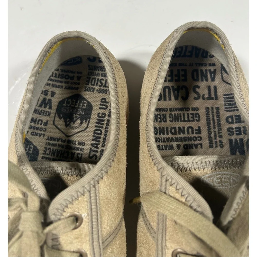 Keen Eldon Harvest Leather Low Top Sneaker Shoes Mens 11.5